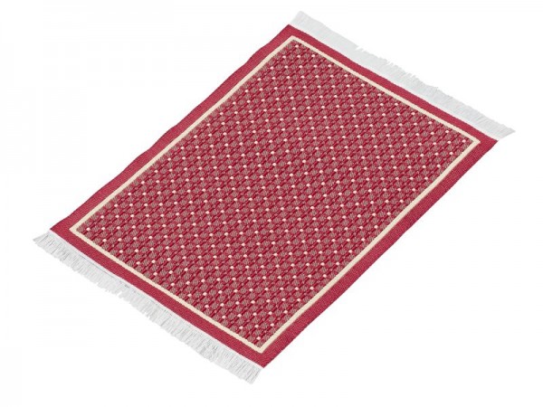 Teppich gemustert groß rot
